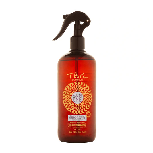 ALL IN ONE TAN ACCELERATOR REFRESHING WATER ACQUA ABBRONZANTE ILLUMINANTE 500ml